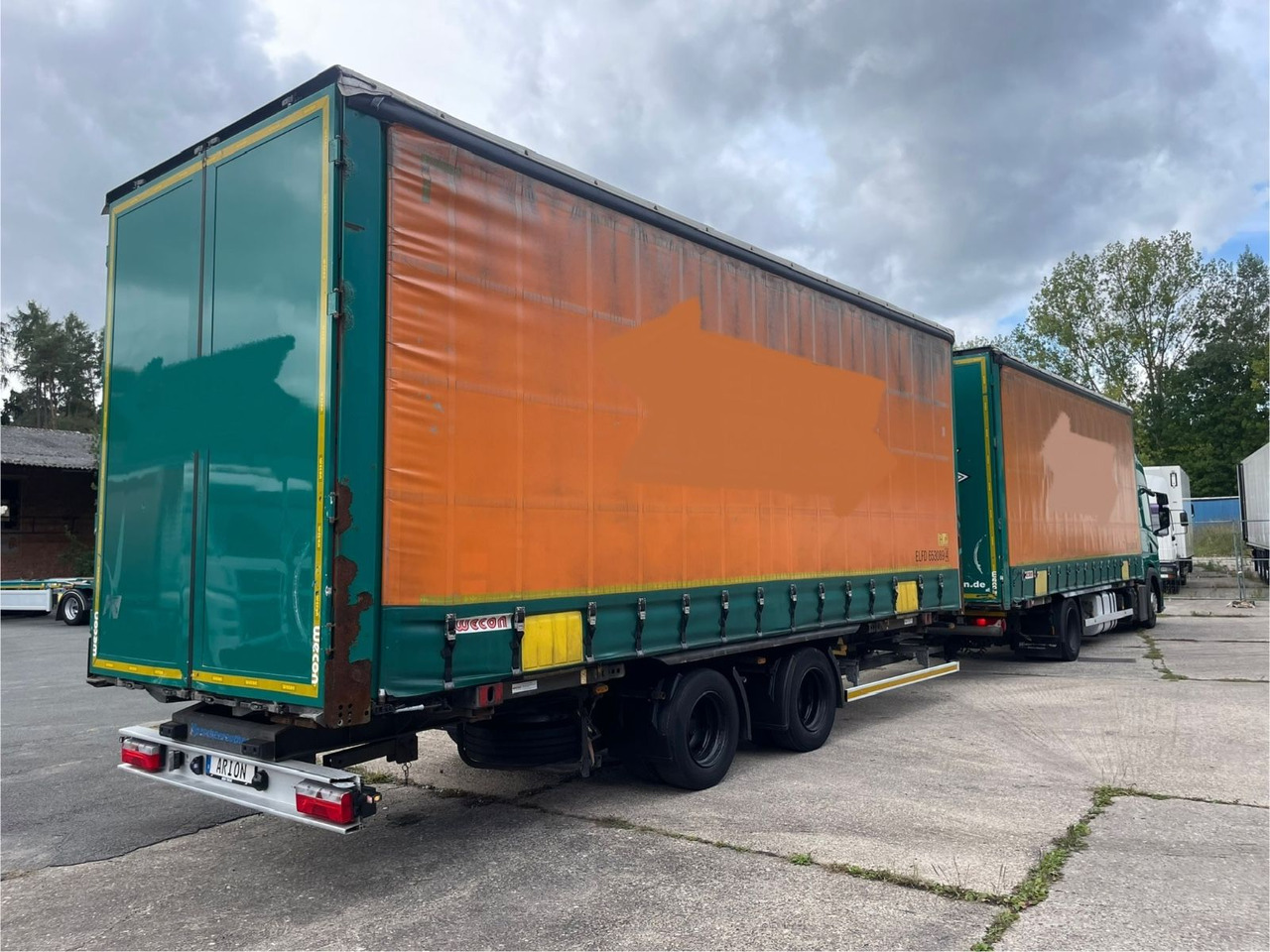 Scania G450 Pritsche+Plane/ANHÄNGER/KOTSCHENREUTHER - משאית וילונות צד: תמונה 4 Scania G450 Pritsche+Plane/ANHÄNGER/KOTSCHENREUTHER - משאית וילונות צד: תמונה 4
