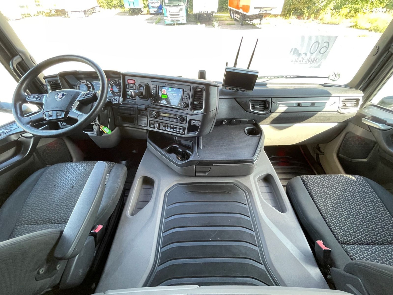 משאית וילונות צד Scania G450 Pritsche+Plane/Wechsler/WECON/StandAC/EU6d: תמונה 9 משאית וילונות צד Scania G450 Pritsche+Plane/Wechsler/WECON/StandAC/EU6d: תמונה 9