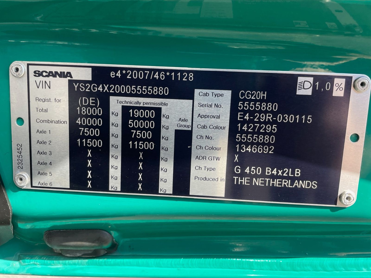 משאית וילונות צד Scania G450 Pritsche+Plane/Wechsler/WECON/StandAC/EU6d: תמונה 14 משאית וילונות צד Scania G450 Pritsche+Plane/Wechsler/WECON/StandAC/EU6d: תמונה 14