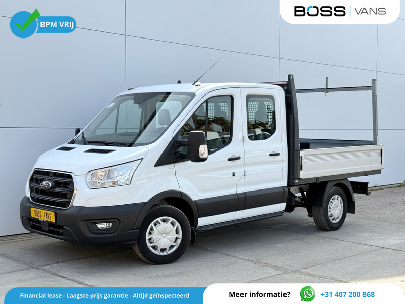 Ford Transit 350 2.0 TDCI 130PK L3H1 DC Trend Open Laadbak Pritische 6 zitplaatsen Airco Cruise Control - כלי רכב מסחרי במיטה שטוחה, כלי רכב מסחרי קומבי: תמונה 1 Ford Transit 350 2.0 TDCI 130PK L3H1 DC Trend Open Laadbak Pritische 6 zitplaatsen Airco Cruise Control - כלי רכב מסחרי במיטה שטוחה, כלי רכב מסחרי קומבי: תמונה 1