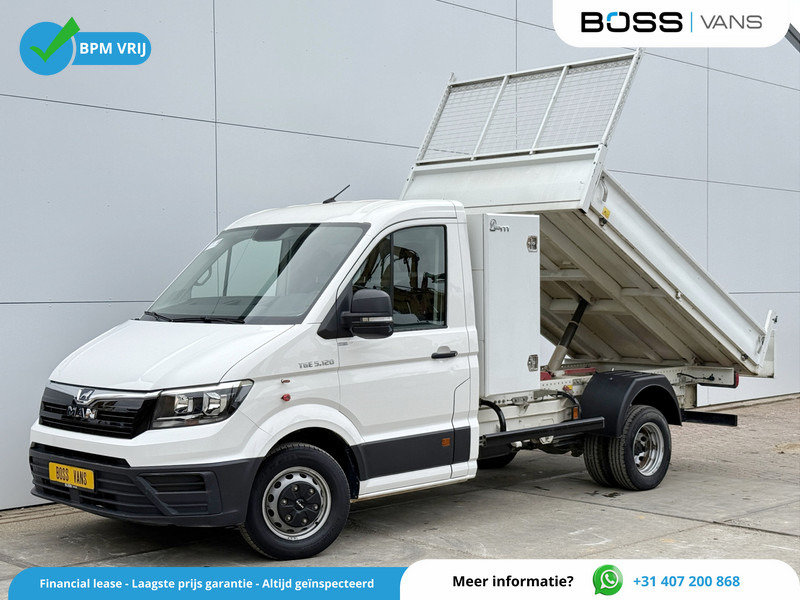 MAN TGE 5.120 2.0 TDI Kipper Dubbellucht Carplay Trekhaak Airco Camera Benne Tipper - כלי רכב מסחרי מזהיר: תמונה 1 MAN TGE 5.120 2.0 TDI Kipper Dubbellucht Carplay Trekhaak Airco Camera Benne Tipper - כלי רכב מסחרי מזהיר: תמונה 1