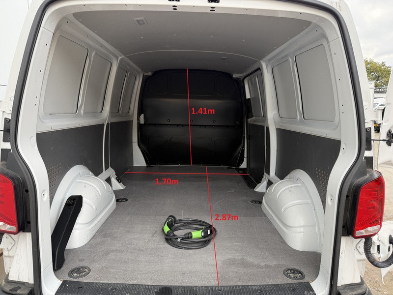 כלי רכב מסחרי קטן, כלי רכב מסחרי חשמלי Volkswagen E-Transporter 113PK 37.3kWh 138KM WLTP 37,3kWh 100% Elektrisch ABT E-transporter 3 Stoelen Airco Parkeersensoren voor achter: תמונה 11