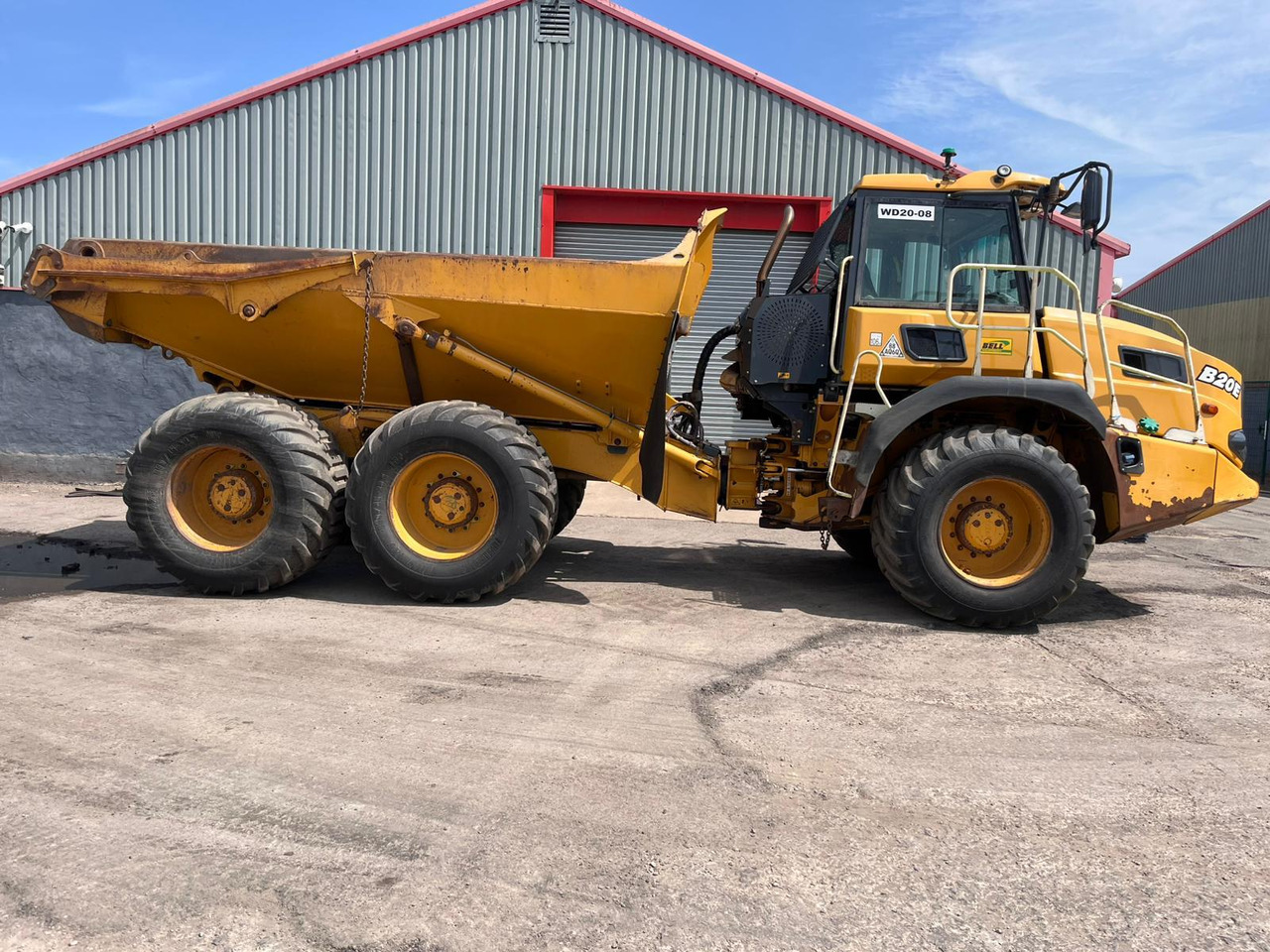 Bell B20E - מסיר פסולת מפרקי: תמונה 5 Bell B20E - מסיר פסולת מפרקי: תמונה 5
