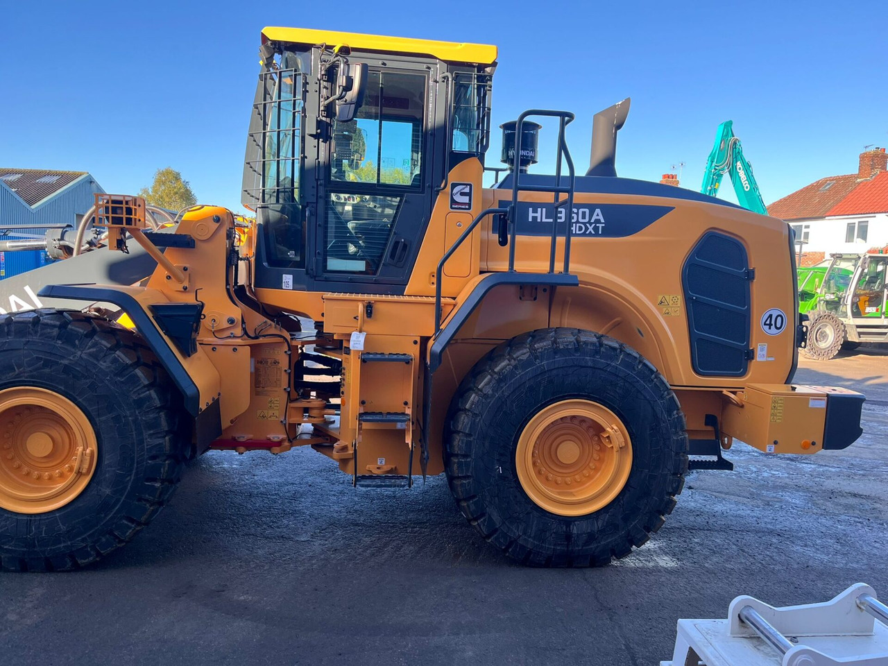 Hyundai HL960A - מעמיס גלגלים: תמונה 2 Hyundai HL960A - מעמיס גלגלים: תמונה 2