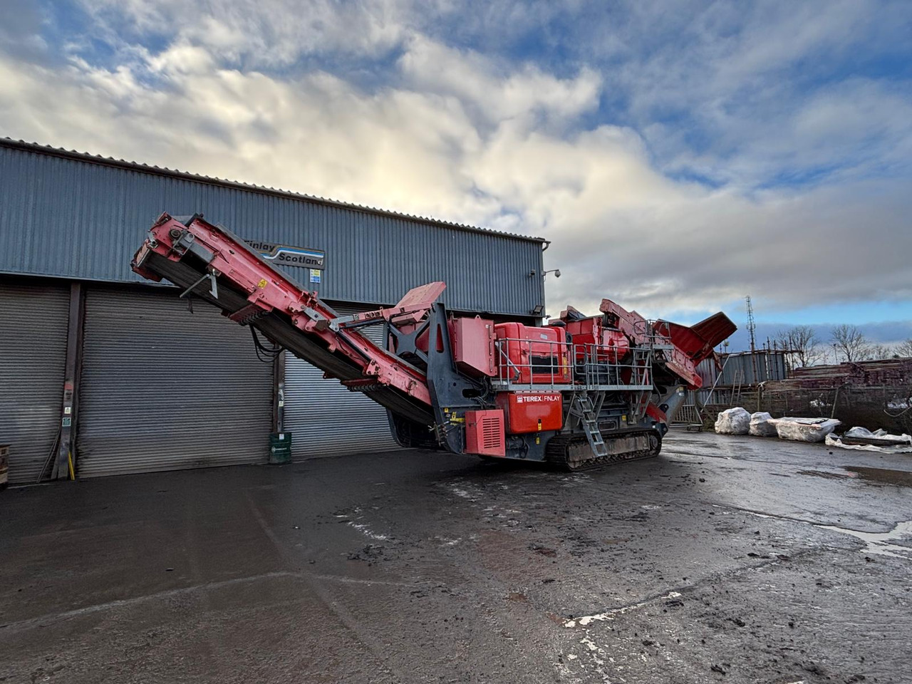 Terex C-1550 - מגרסה: תמונה 1 Terex C-1550 - מגרסה: תמונה 1