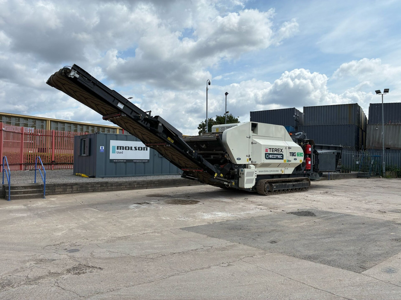 Terex EcoTec TBG630 - מגרסת פסולת: תמונה 1 Terex EcoTec TBG630 - מגרסת פסולת: תמונה 1