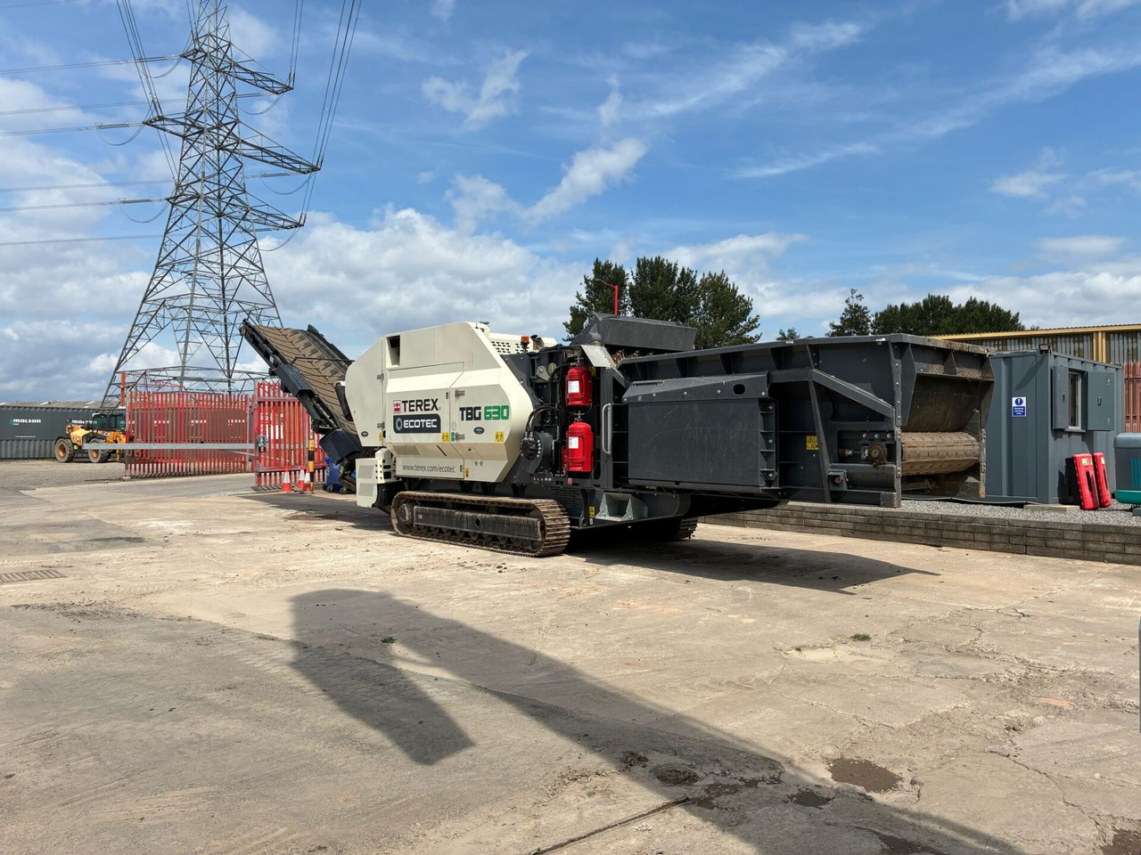 Terex EcoTec TBG630 - מגרסת פסולת: תמונה 3 Terex EcoTec TBG630 - מגרסת פסולת: תמונה 3