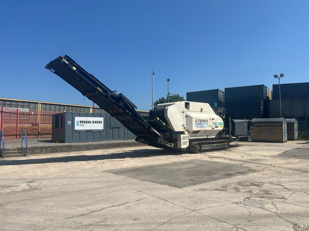 Terex TBG630 - מגרסת פסולת: תמונה 1 Terex TBG630 - מגרסת פסולת: תמונה 1