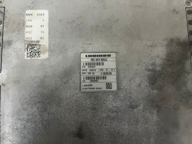Liebherr Control Computer PME - חלקי חילוף: תמונה 2 Liebherr Control Computer PME - חלקי חילוף: תמונה 2