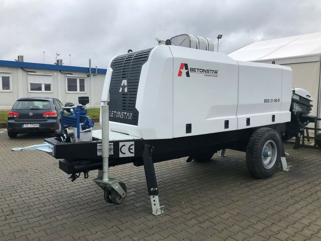 BETONSTAR 21-90 D - משאבת בטון נייחת: תמונה 2 BETONSTAR 21-90 D - משאבת בטון נייחת: תמונה 2