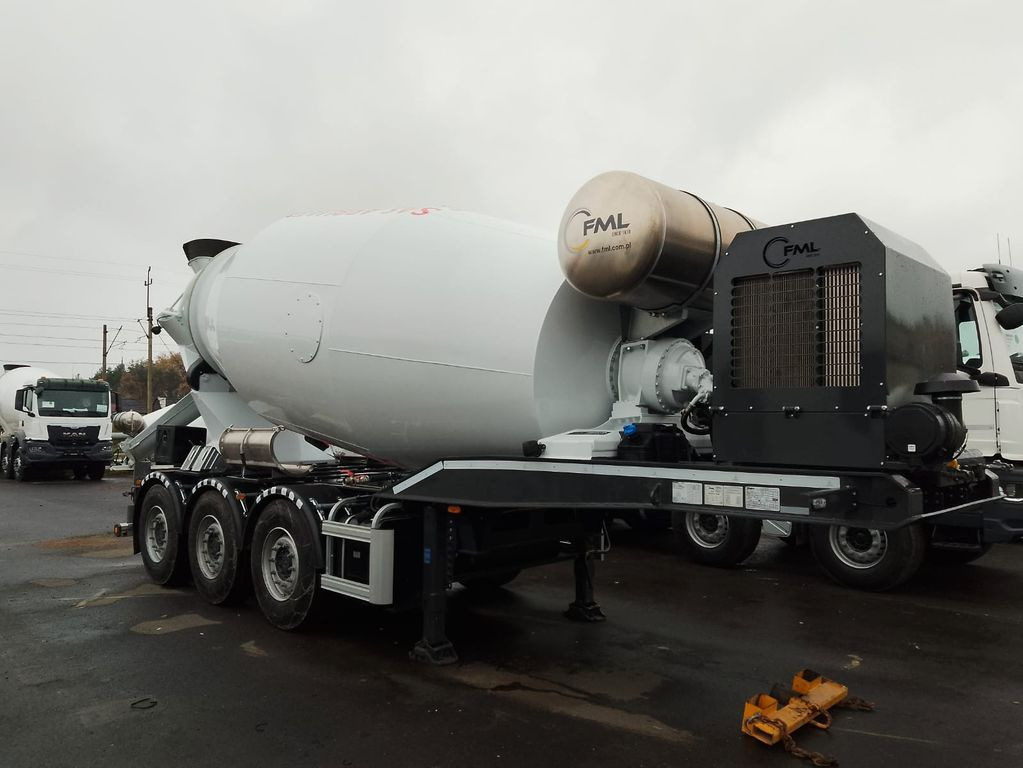 FML CONCRETE MIXER 13 m3 - מערבל בטון סמיטרליילר: תמונה 2 FML CONCRETE MIXER 13 m3 - מערבל בטון סמיטרליילר: תמונה 2