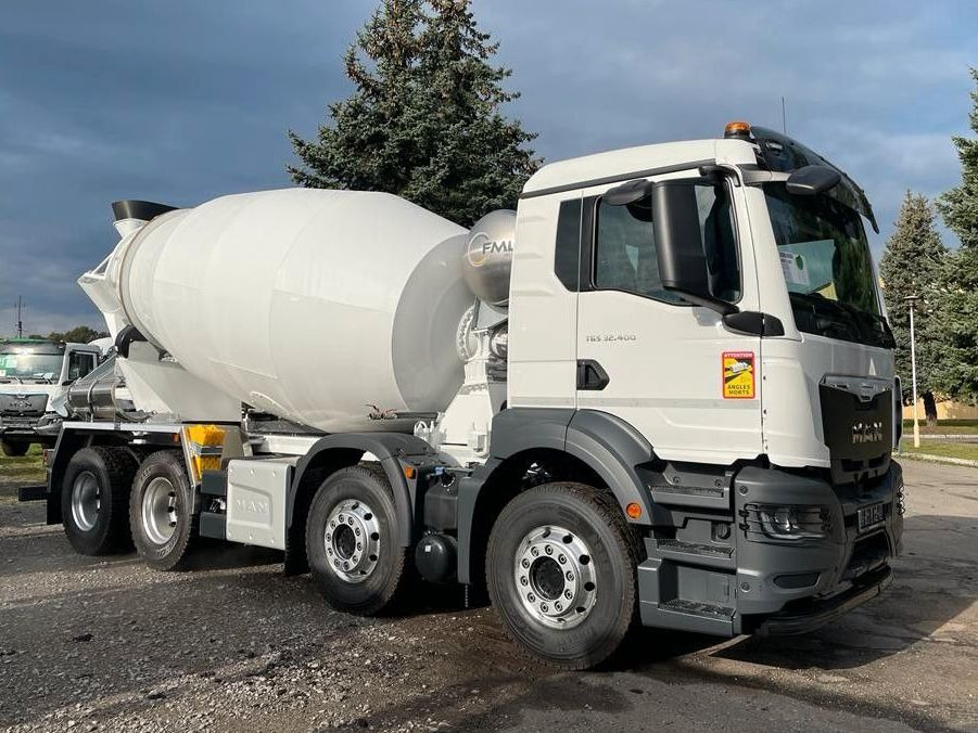 MAN TGS 32.440 GSR FML 9 M3 HARDOX ULTRA LIGHT - משאית מערבלת בטון: תמונה 1 MAN TGS 32.440 GSR FML 9 M3 HARDOX ULTRA LIGHT - משאית מערבלת בטון: תמונה 1