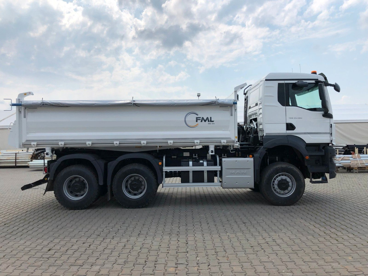 MAN TGS 33.480 6X6 FML Dreiseitenkipper - מזהיר: תמונה 3 MAN TGS 33.480 6X6 FML Dreiseitenkipper - מזהיר: תמונה 3