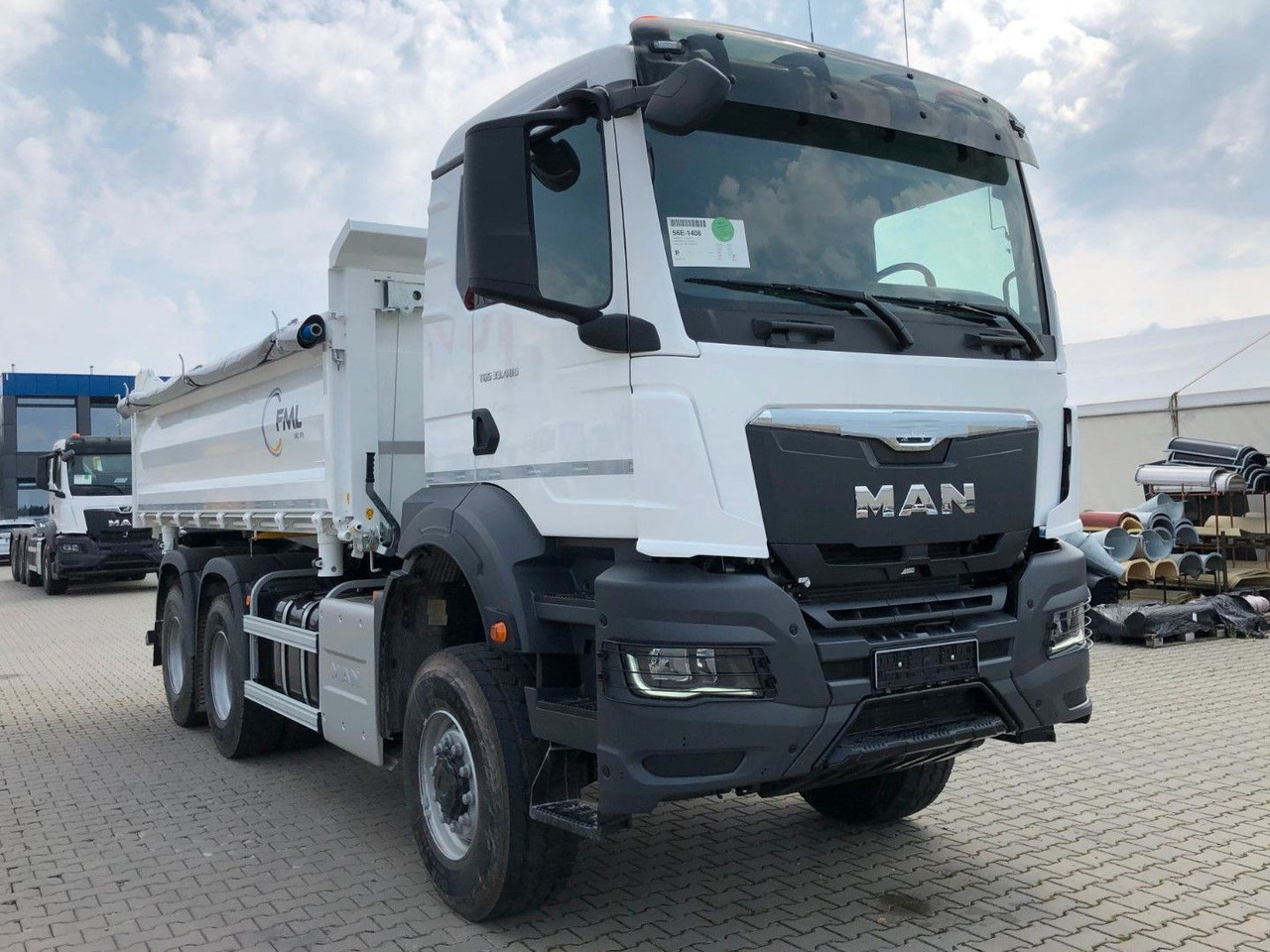 MAN TGS 33.480 6X6 FML Dreiseitenkipper - מזהיר: תמונה 1 MAN TGS 33.480 6X6 FML Dreiseitenkipper - מזהיר: תמונה 1