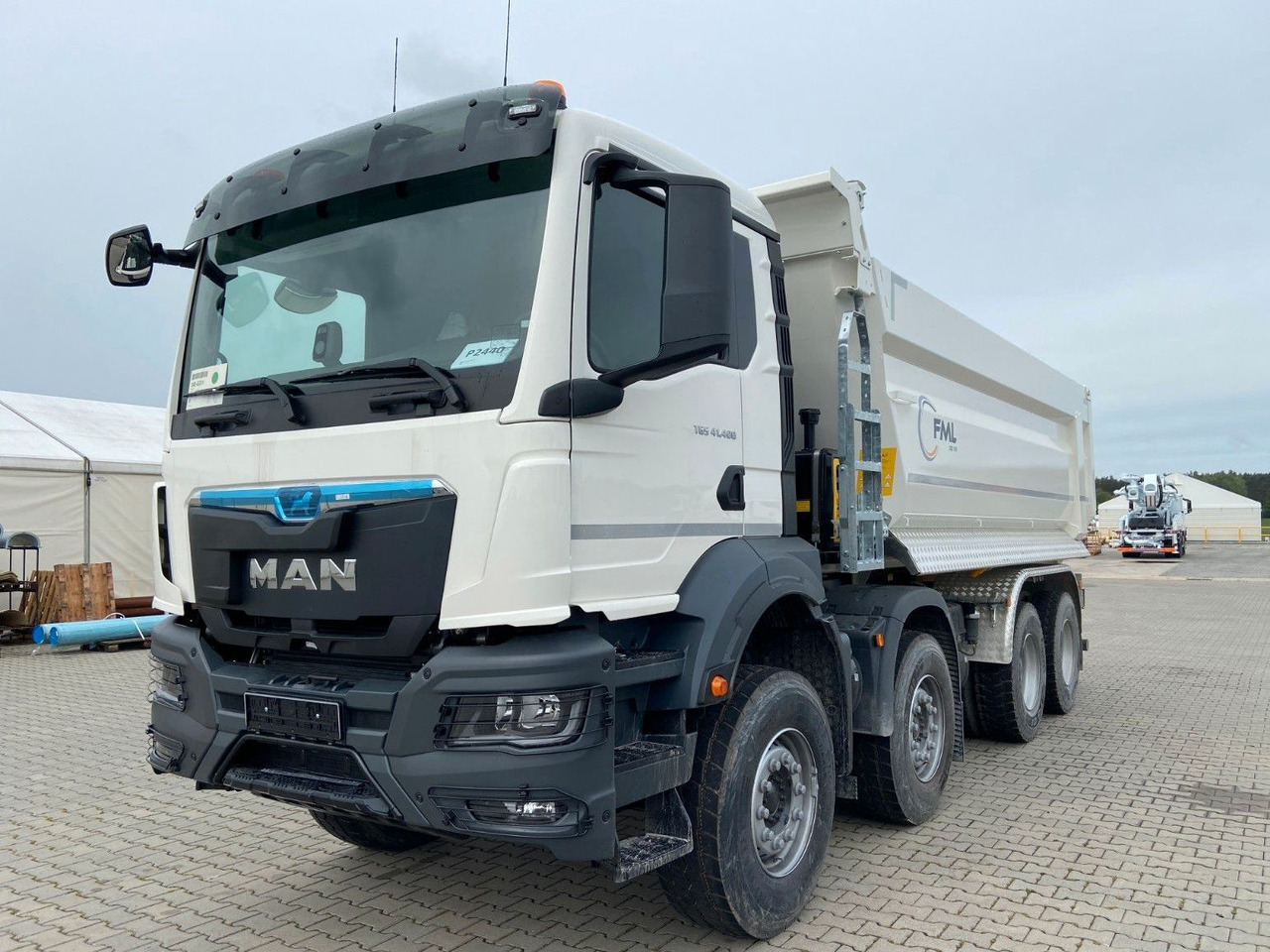 MAN TGS 41.400 8x4 EURO2 FML KIPPER 21M3 - מזהיר: תמונה 2 MAN TGS 41.400 8x4 EURO2 FML KIPPER 21M3 - מזהיר: תמונה 2