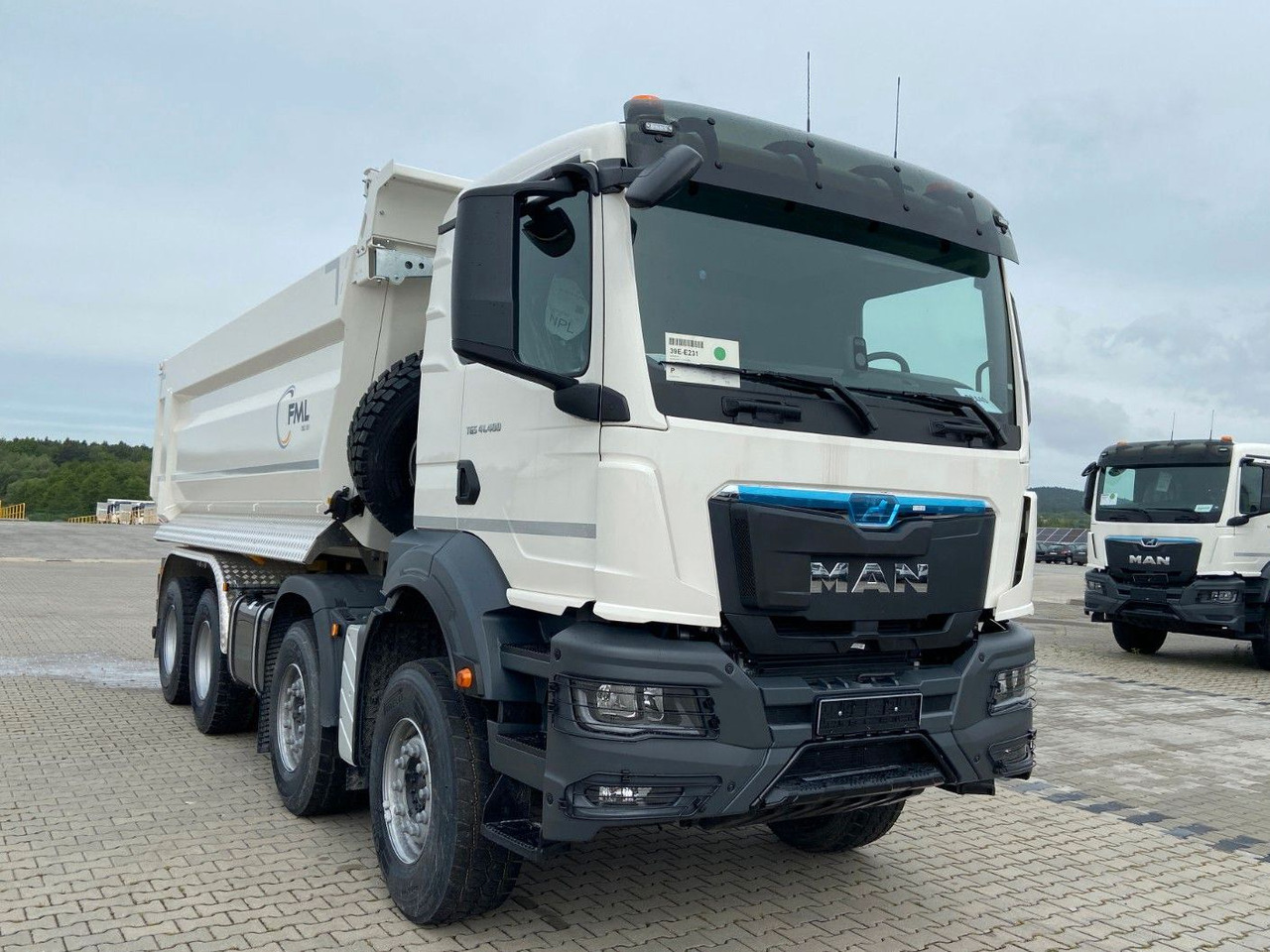 MAN TGS 41.400 8x4 EURO2 FML KIPPER 21M3 - מזהיר: תמונה 1 MAN TGS 41.400 8x4 EURO2 FML KIPPER 21M3 - מזהיר: תמונה 1