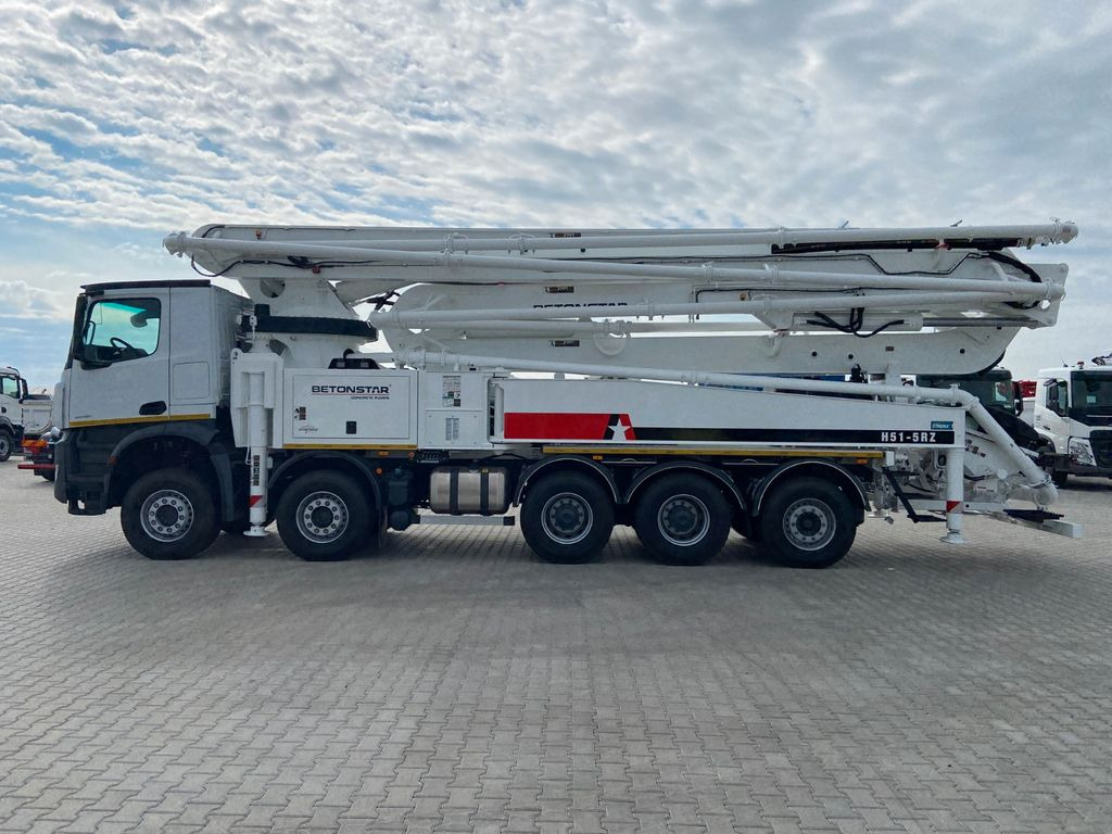 Mercedes-Benz AROCS 4451 BETONSTAR H51.20 Verfügbar - משאית משאבת בטון: תמונה 4 Mercedes-Benz AROCS 4451 BETONSTAR H51.20 Verfügbar - משאית משאבת בטון: תמונה 4