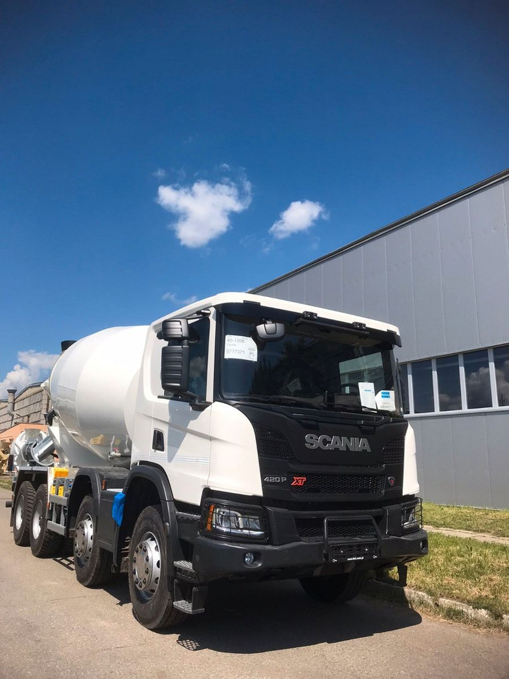 Scania P420 8X4 FML 10 M3 Scania P420 8X4 FML 10 M3 - משאית מערבלת בטון: תמונה 4 Scania P420 8X4 FML 10 M3 Scania P420 8X4 FML 10 M3 - משאית מערבלת בטון: תמונה 4