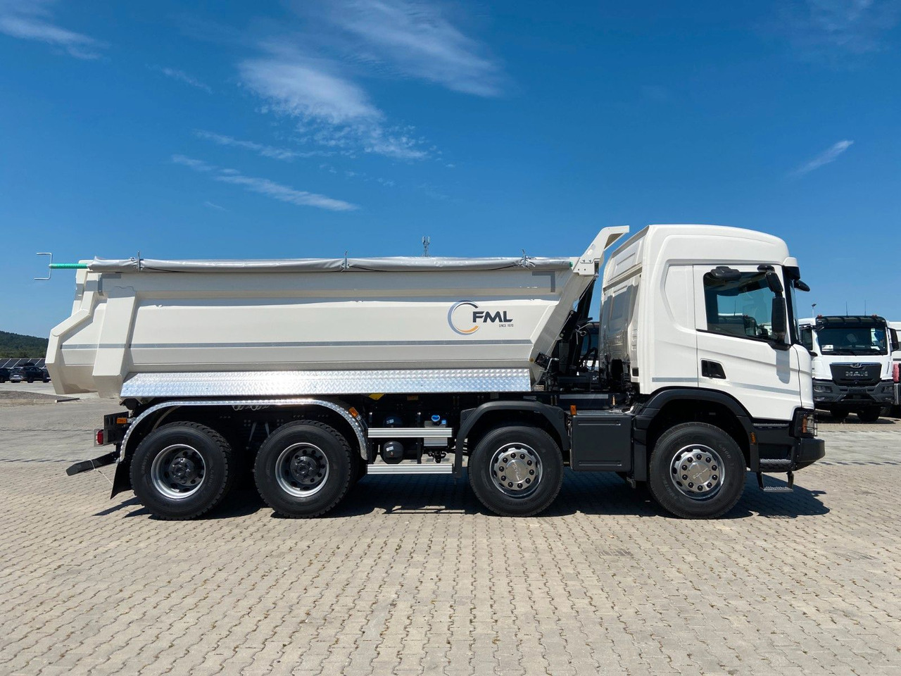 Scania P420 8x4 FML KIPPER - מזהיר: תמונה 3 Scania P420 8x4 FML KIPPER - מזהיר: תמונה 3