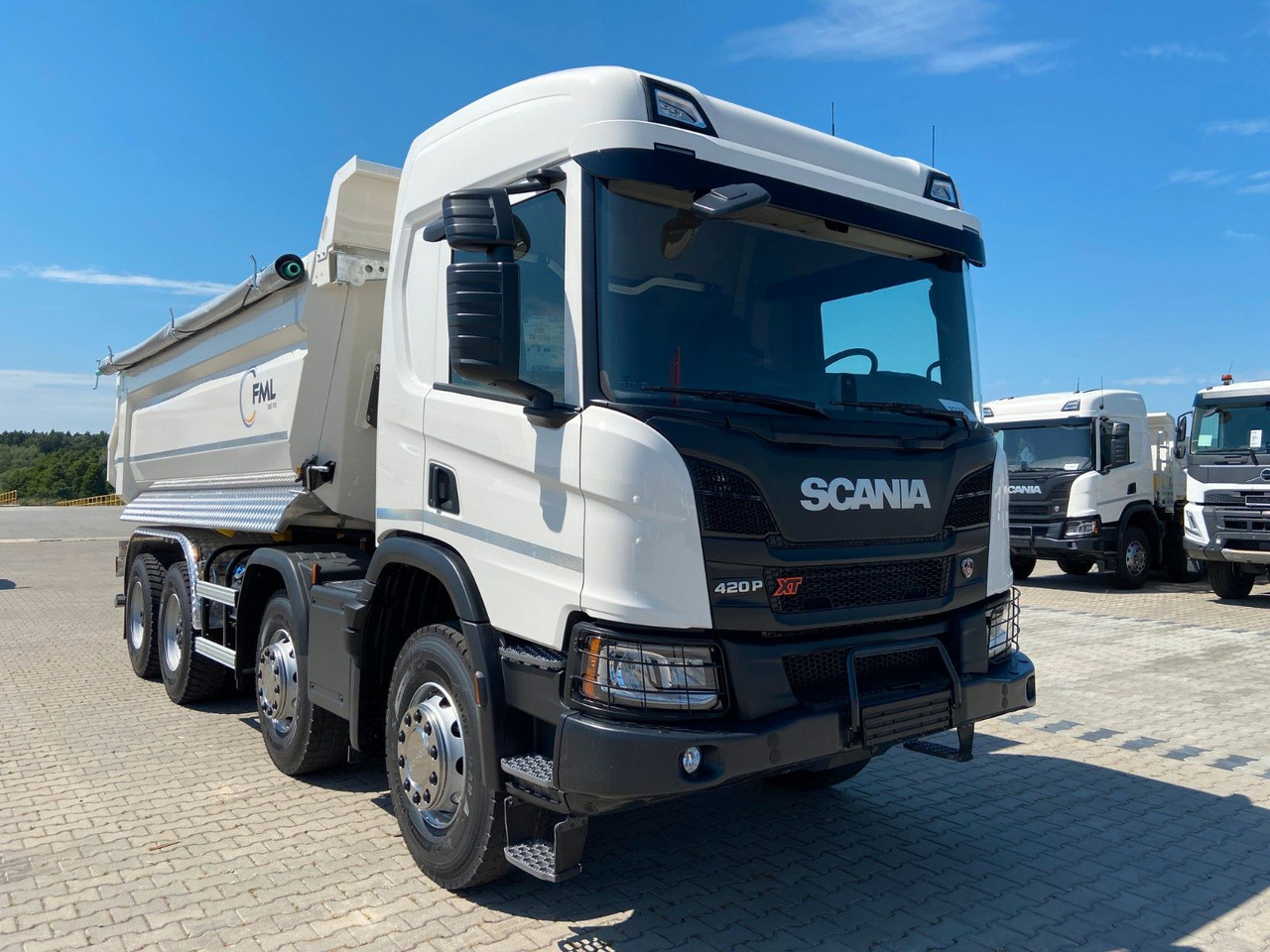Scania P420 8x4 FML KIPPER - מזהיר: תמונה 1 Scania P420 8x4 FML KIPPER - מזהיר: תמונה 1