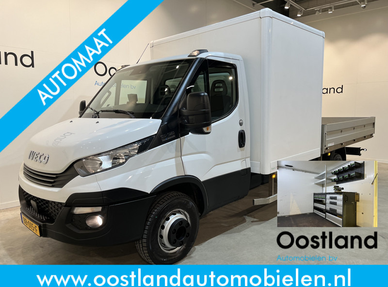 Iveco 65C18 3.0 Automaat Open Laadbak / Mobiele Werkplaats / Bott Inrichting / Euro 6 / Airco / Cruise Control / Trekhaak / Camera / 3-Zits / 55.400 KM !! C-Rijbewijs !! - כלי רכב מסחרי במיטה שטוחה: תמונה 1 Iveco 65C18 3.0 Automaat Open Laadbak / Mobiele Werkplaats / Bott Inrichting / Euro 6 / Airco / Cruise Control / Trekhaak / Camera / 3-Zits / 55.400 KM !! C-Rijbewijs !! - כלי רכב מסחרי במיטה שטוחה: תמונה 1