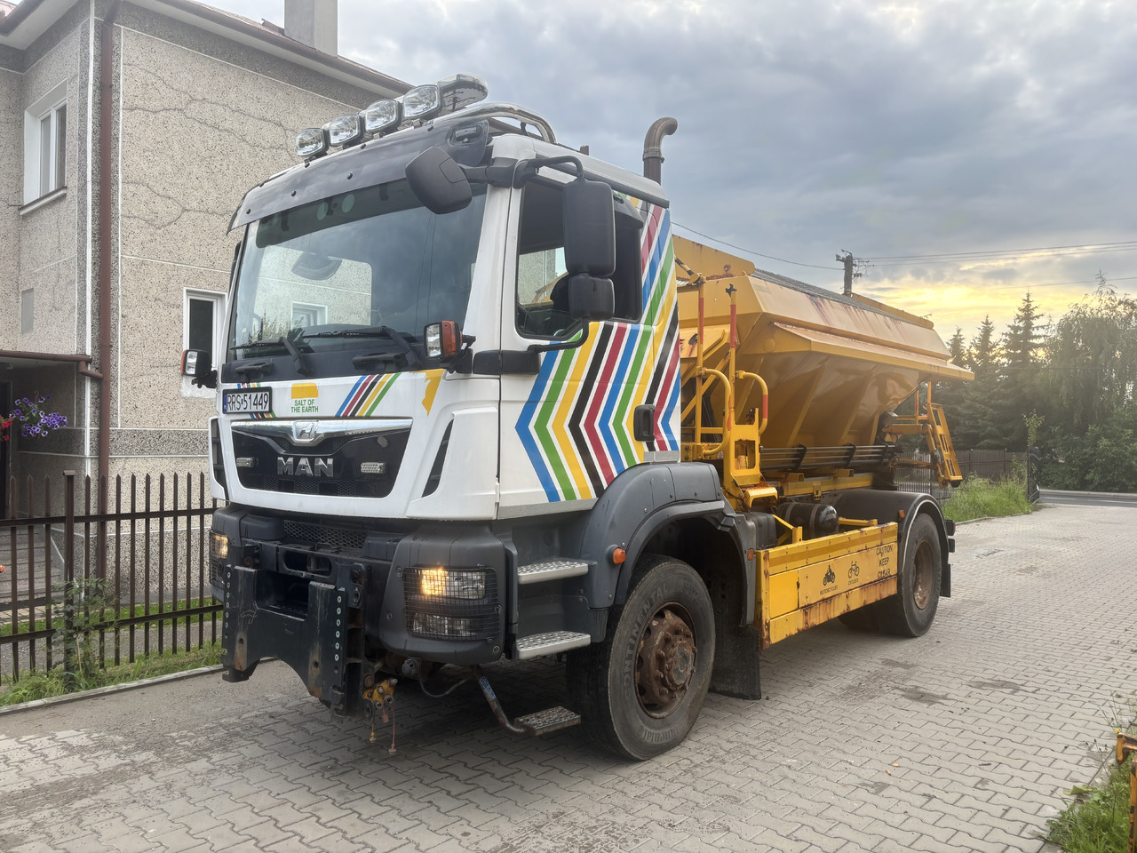 MAN TGM 18.290 4X4 BB GRITTER/SPREADER/PLOUGH - מפלסת שלג: תמונה 2 MAN TGM 18.290 4X4 BB GRITTER/SPREADER/PLOUGH - מפלסת שלג: תמונה 2