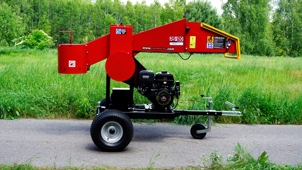 REMET RS120 OFFROAD - מגרסת עץ: תמונה 3 REMET RS120 OFFROAD - מגרסת עץ: תמונה 3