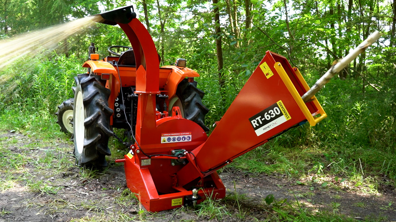 REMET RT630 - מגרסת עץ: תמונה 3 REMET RT630 - מגרסת עץ: תמונה 3