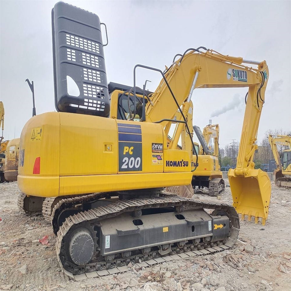 Komatsu PC 200 - מחפר סורק: תמונה 2 Komatsu PC 200 - מחפר סורק: תמונה 2