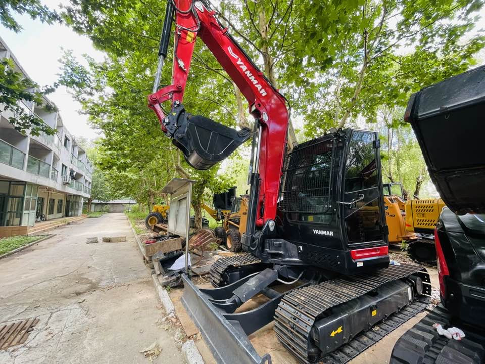 מיני מחפר Yanmar ViO80-1A: תמונה 6
