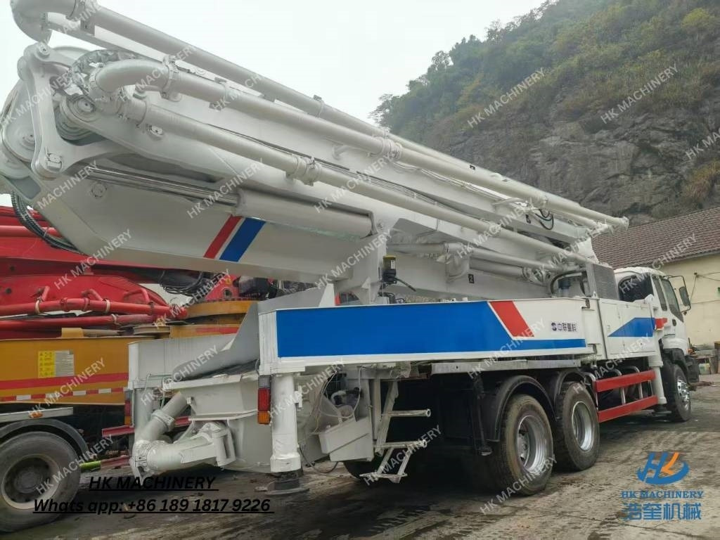 Zoomlion 47m - משאבת בטון נייחת: תמונה 2 Zoomlion 47m - משאבת בטון נייחת: תמונה 2