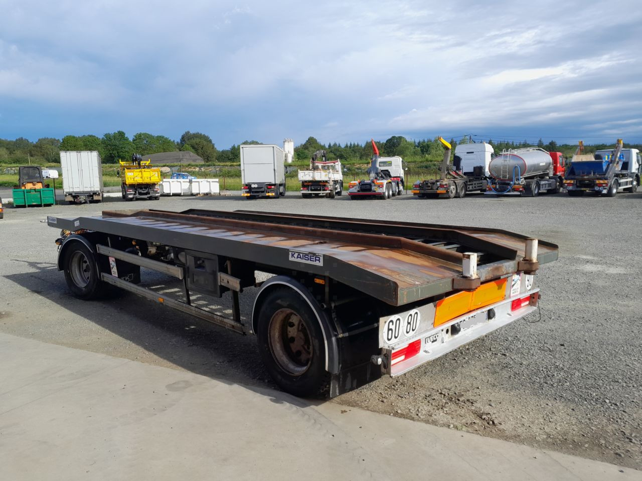 Kaiser PORTE CAISSON 19 T Ampliroll Trailer - קרון נגרר מתגלגל/ מדלג: תמונה 2 Kaiser PORTE CAISSON 19 T Ampliroll Trailer - קרון נגרר מתגלגל/ מדלג: תמונה 2