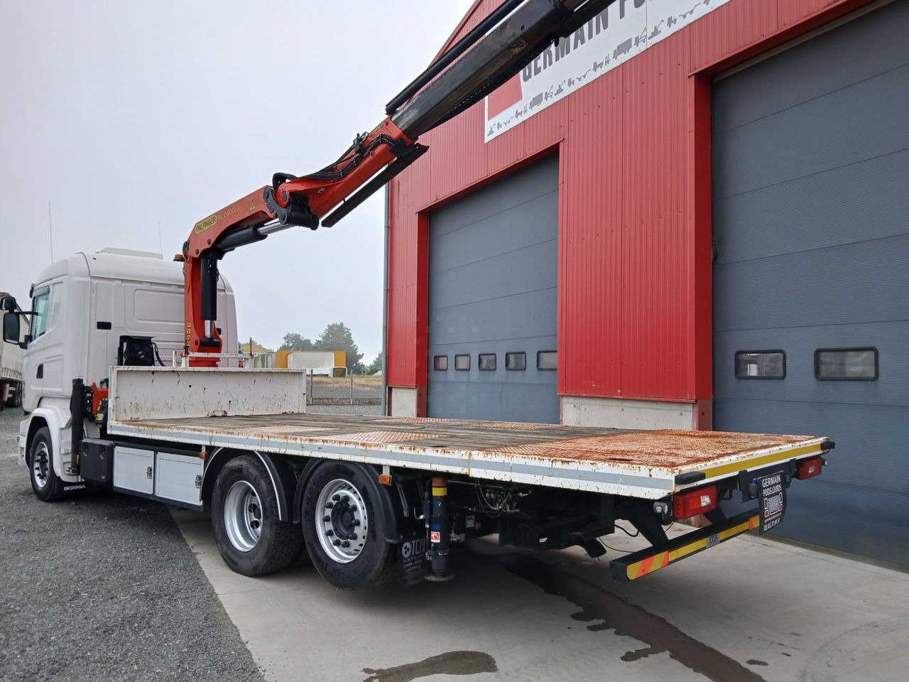 SCANIA 410 6x2 Standard platform Truck - משאית צד נופל/ שטוחה, משאית מנוף: תמונה 4 SCANIA 410 6x2 Standard platform Truck - משאית צד נופל/ שטוחה, משאית מנוף: תמונה 4
