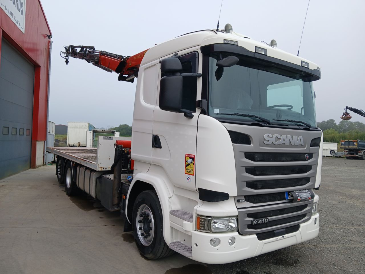 SCANIA 410 6x2 Standard platform Truck - משאית צד נופל/ שטוחה, משאית מנוף: תמונה 2 SCANIA 410 6x2 Standard platform Truck - משאית צד נופל/ שטוחה, משאית מנוף: תמונה 2