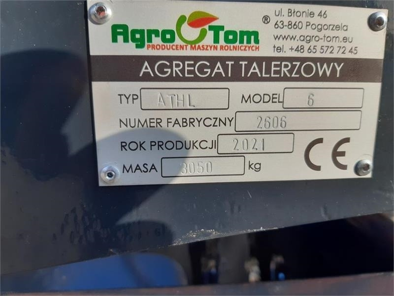 משדדת דיסק Agro-Tom 6 Meter discharve: תמונה 7