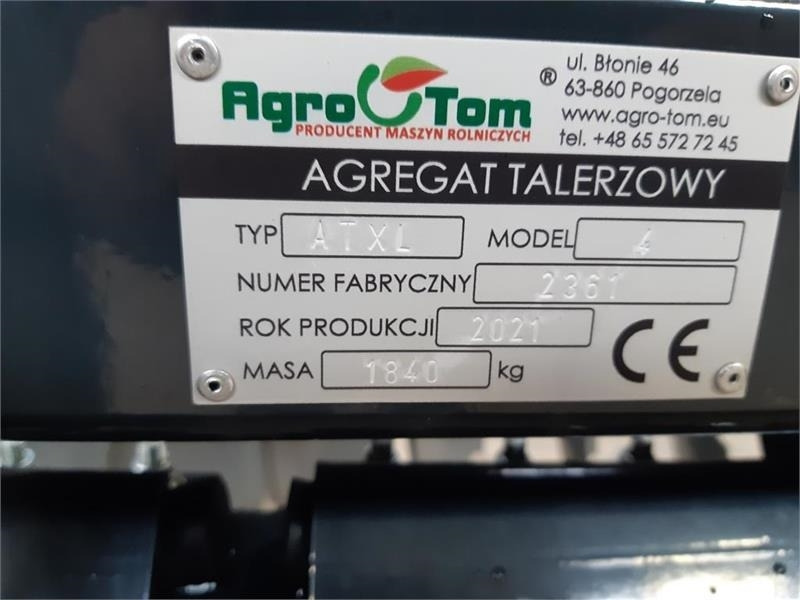 Agro-Tom XL 4 meter hd modellen - משדדת דיסק: תמונה 3 Agro-Tom XL 4 meter hd modellen - משדדת דיסק: תמונה 3