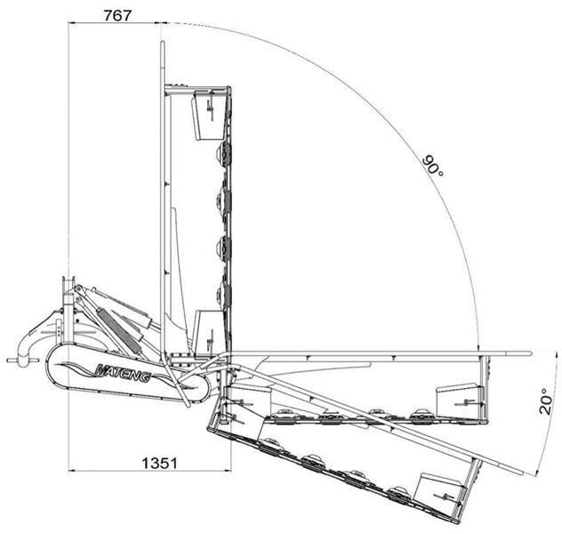 Dk-Tec SKIVEHØSTER DM1600 - 160 CM - מכסחה: תמונה 5 Dk-Tec SKIVEHØSTER DM1600 - 160 CM - מכסחה: תמונה 5