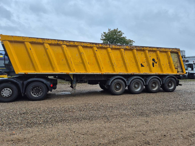 CMT 4 axle Steel Tipper - סמיטריילר עם מזהיר: תמונה 1 CMT 4 axle Steel Tipper - סמיטריילר עם מזהיר: תמונה 1