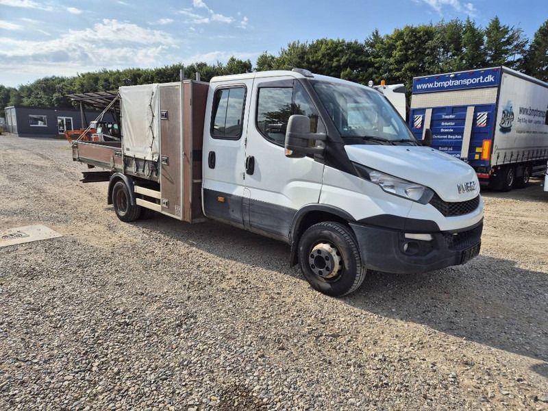 Iveco Daily 70c17 // med lad og presenning - משאית צד נופל/ שטוחה: תמונה 4 Iveco Daily 70c17 // med lad og presenning - משאית צד נופל/ שטוחה: תמונה 4