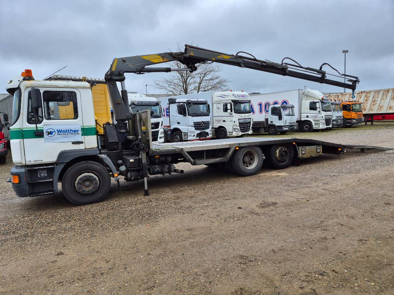 MAN 25 /6x2 // Effer 120 K3 / Double ramp - משאית הובלה אוטומטית: תמונה 1 MAN 25 /6x2 // Effer 120 K3 / Double ramp - משאית הובלה אוטומטית: תמונה 1