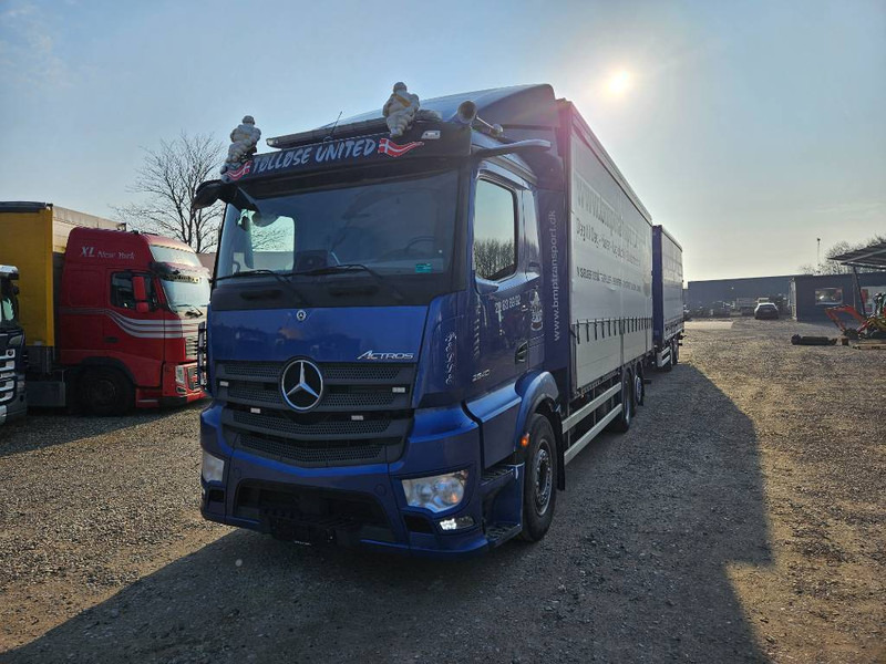 Mercedes-Benz Actros 2540 L // Lift // Kærre // ACC - משאית וילונות צד: תמונה 2 Mercedes-Benz Actros 2540 L // Lift // Kærre // ACC - משאית וילונות צד: תמונה 2