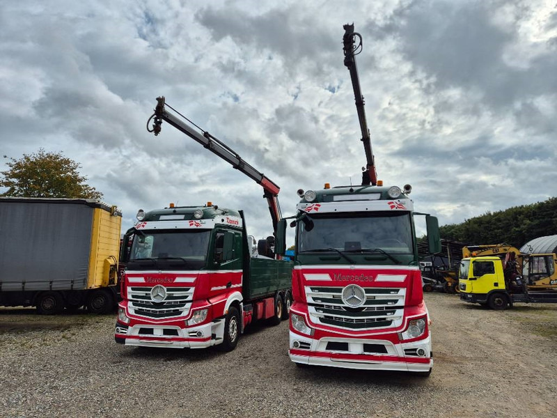 Mercedes-Benz Actros 2551/6x2 // Palfinger 16002 B // 2 x trucks - משאית מנוף: תמונה 3 Mercedes-Benz Actros 2551/6x2 // Palfinger 16002 B // 2 x trucks - משאית מנוף: תמונה 3