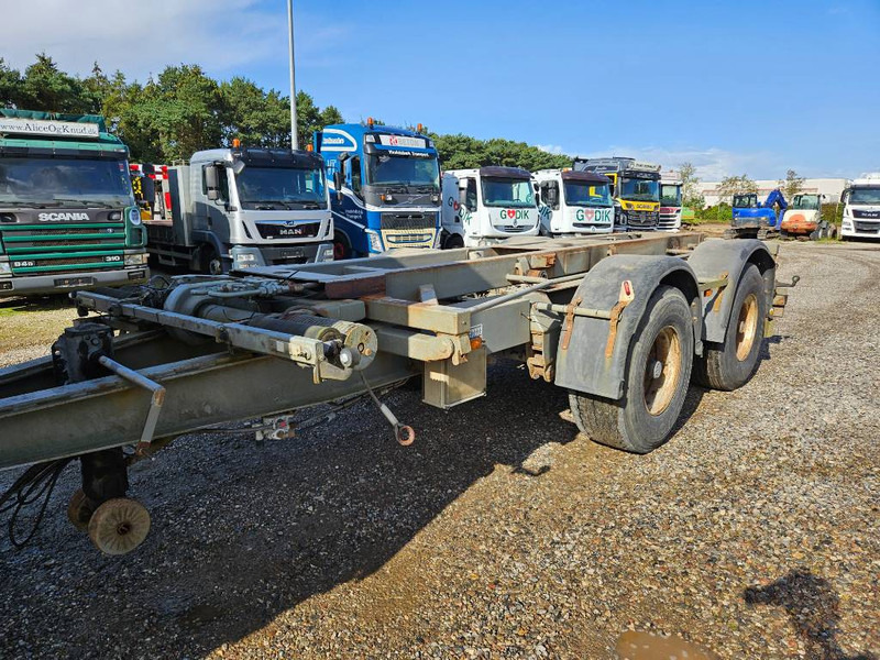Nopa 2 Axle - Wireheist // 3 way-tip //steelsuspension - קרון נגרר מוביל מכולות/ החלפת גוף: תמונה 2 Nopa 2 Axle - Wireheist // 3 way-tip //steelsuspension - קרון נגרר מוביל מכולות/ החלפת גוף: תמונה 2