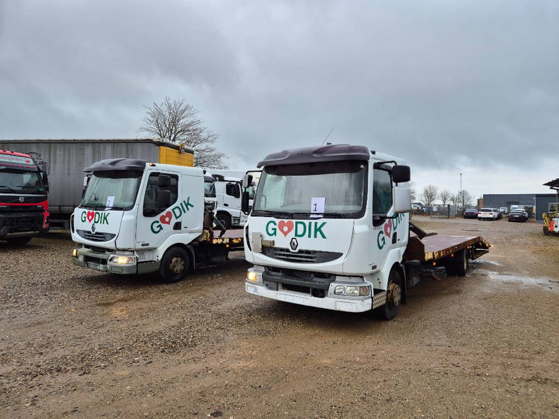 Renault 220 Machine/auto Transport and crane(2 stk) - משאית הובלה אוטומטית: תמונה 1 Renault 220 Machine/auto Transport and crane(2 stk) - משאית הובלה אוטומטית: תמונה 1