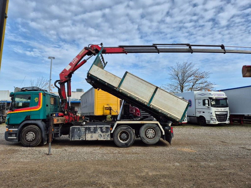 Scania P450 6x2/4 // HMF 2223 K4 // 3-way tip - משאית מנוף: תמונה 5 Scania P450 6x2/4 // HMF 2223 K4 // 3-way tip - משאית מנוף: תמונה 5