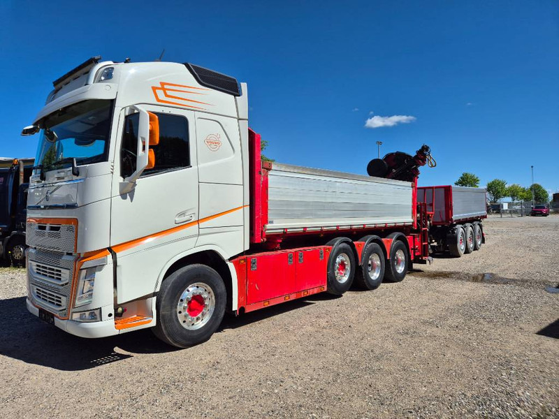 Volvo FH540 8x4 // Tipper // Hiab 288 EP-5 HIPRO/ - משאית מנוף: תמונה 4 Volvo FH540 8x4 // Tipper // Hiab 288 EP-5 HIPRO/ - משאית מנוף: תמונה 4