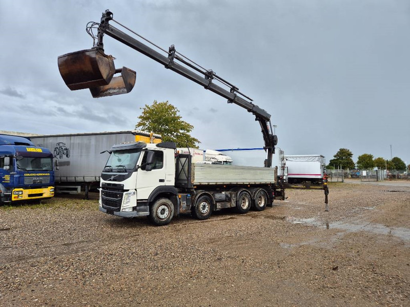 Volvo FM 460 8x4/4 //HIAB 211 EP-4 // 3 sidetip - משאית מנוף: תמונה 2 Volvo FM 460 8x4/4 //HIAB 211 EP-4 // 3 sidetip - משאית מנוף: תמונה 2