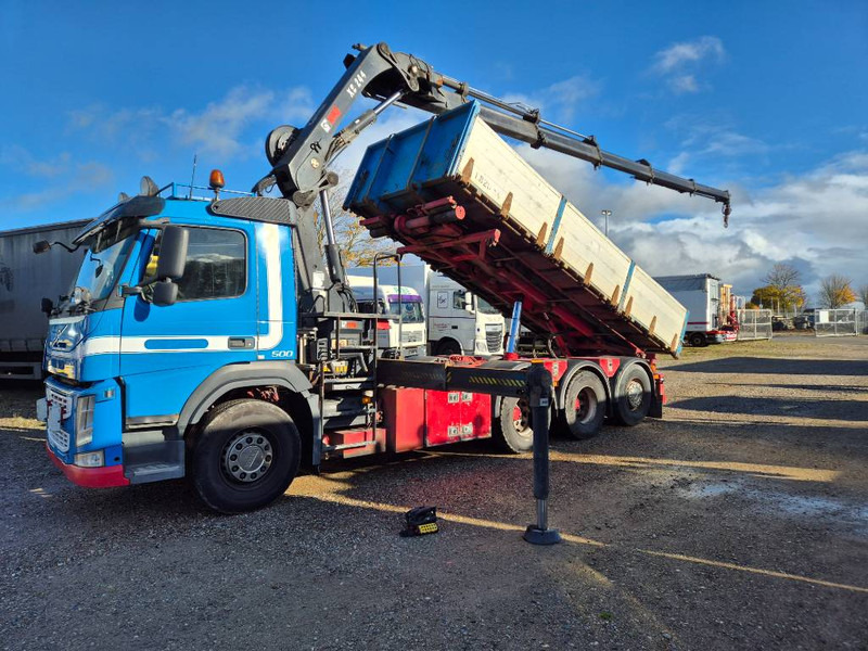 Volvo FM 500 8x4/4 // HIAB 244 EP-5 HIPRO // 3 way tip - משאית מנוף: תמונה 1 Volvo FM 500 8x4/4 // HIAB 244 EP-5 HIPRO // 3 way tip - משאית מנוף: תמונה 1