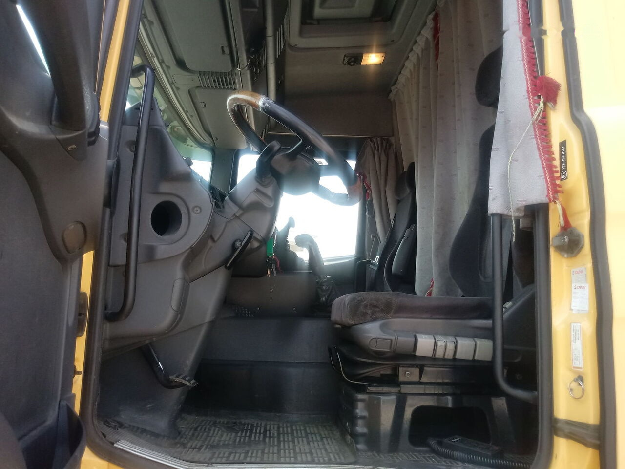 משאית צד נופל/ שטוחה Scania 124 LB 420: תמונה 9