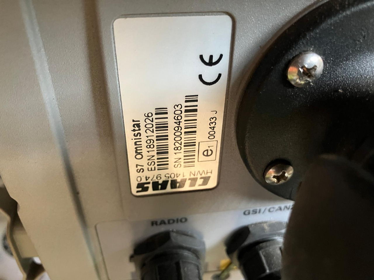 Claas Guidance Equipment RTK Ready - מערכת ניווט עבור מכונה חקלאית: תמונה 3 Claas Guidance Equipment RTK Ready - מערכת ניווט עבור מכונה חקלאית: תמונה 3
